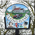 Longham village sign