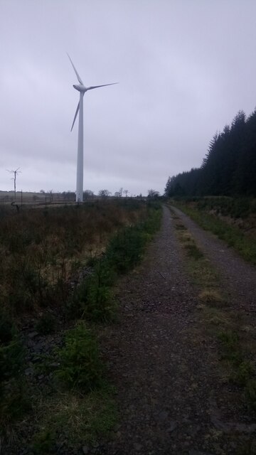 A Lone Turbine at Heathfield