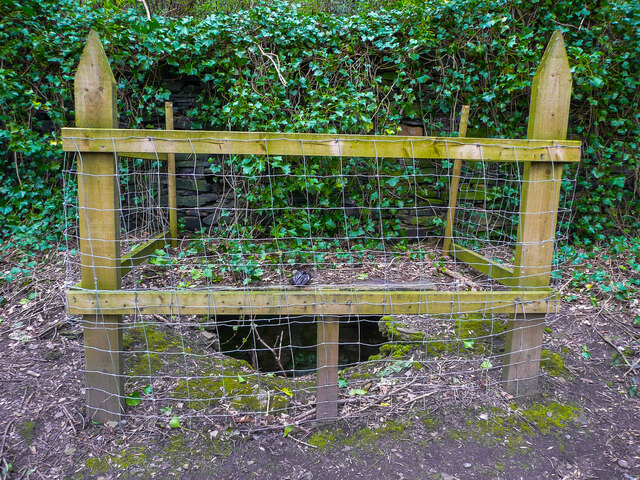 Site of the water supply for Tod Bottom, Northowram