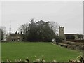 NZ0365 : Old Vicarage and Church of St James, Newton Hall (Bywell) by Les Hull