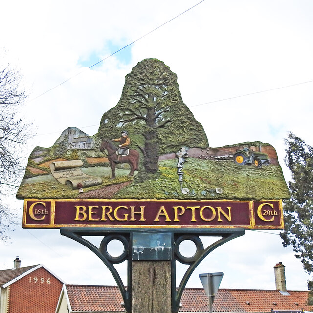 Bergh Apton village sign