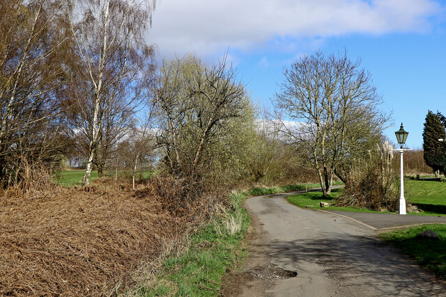 Penn Croft Lane near Sedgley, Dudley