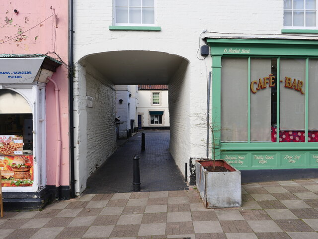 Entrance to Mitre Tavern Yard