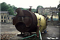 Boiler on the site of Smithy Place Mills, Brockholes