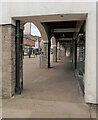 Looking through the arches