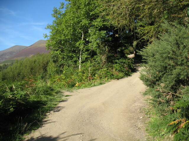 The Cumbria Way near Whinny Brow