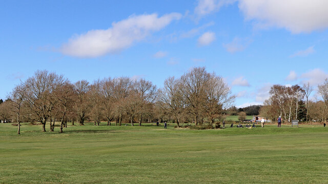 Golf course on Penn Common in Staffordshire