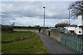 Looking towards Radbourne Lane