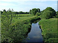 River Penk and meadows near Baswich, Stafford