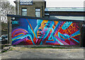 Mural, Holmes Road, Sowerby Bridge