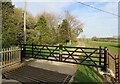 Pseudo-gates controlling access to The Saltby Estate