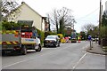 Roadworks in Castle Camps