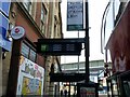 New bus service display, Southwell Road