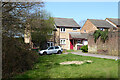 Houses at end of Longhurst Road, Broadfield, Crawley