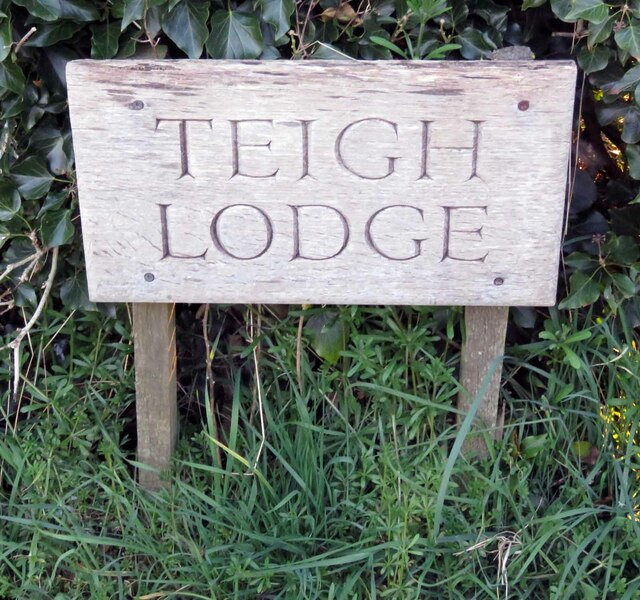 Teigh Lodge sign