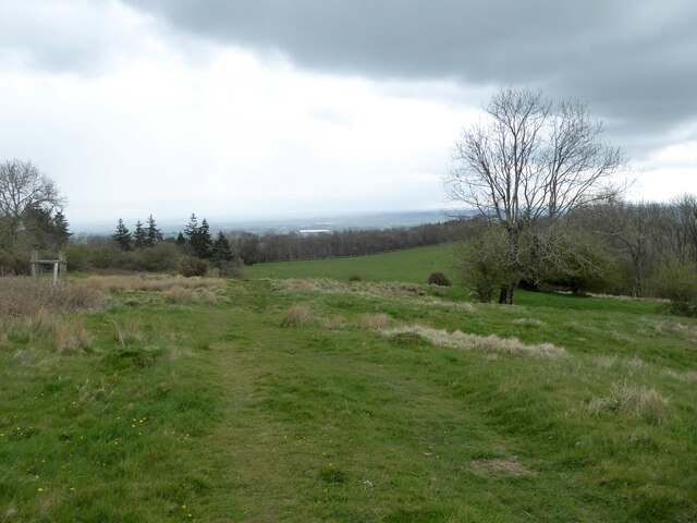 Even Hill from the bridleway
