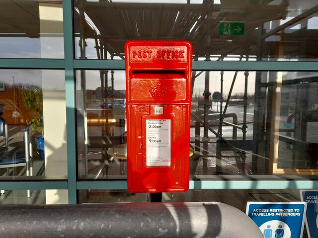 Post box, Wick Airport