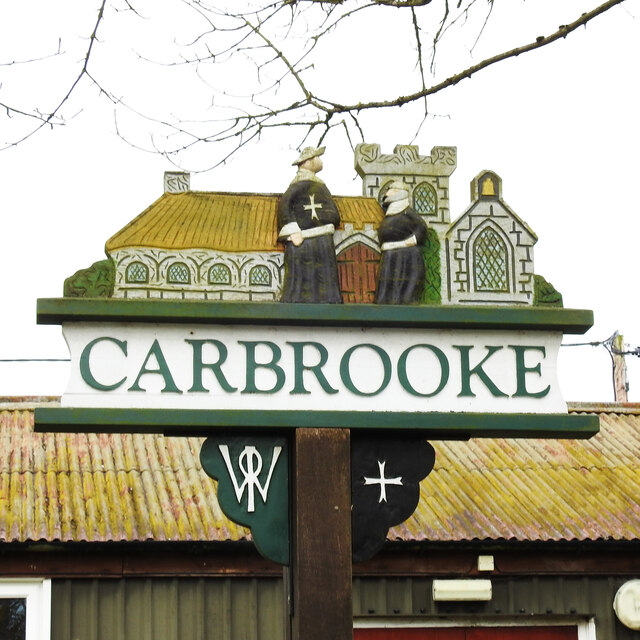 Carbrooke village sign