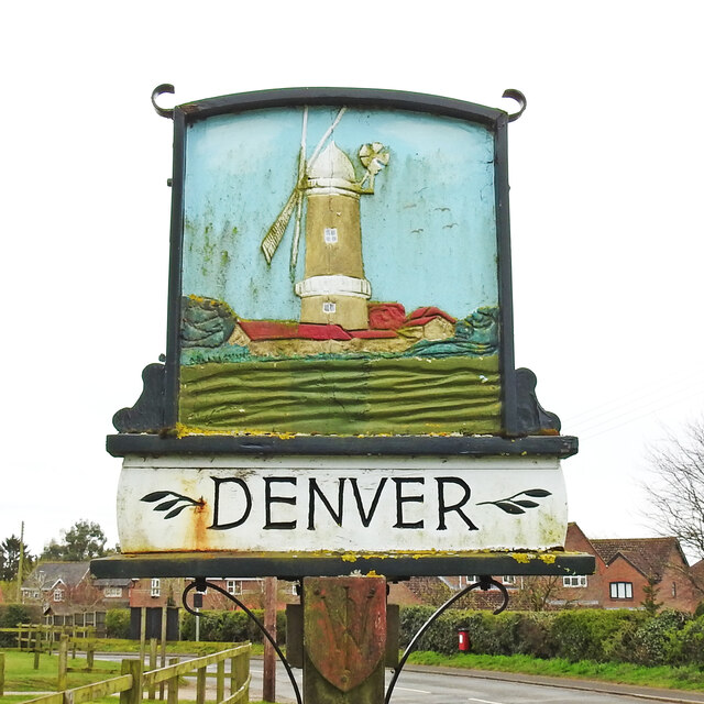 Denver village sign