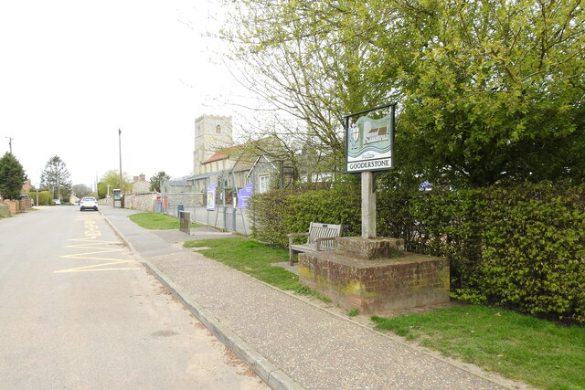 Gooderstone village sign