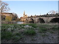 At the English Bridge on the Severn, Shrewsbury