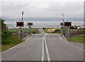 NH7147 : Allanfearn level crossing by Craig Wallace