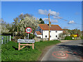 Entering Haslingfield in early spring