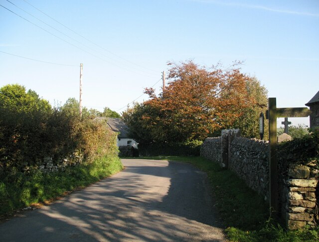 Road by St. Johns Church