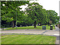 Green strip along Lordswood Lane