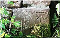 Benchmark on barn at Woodhead