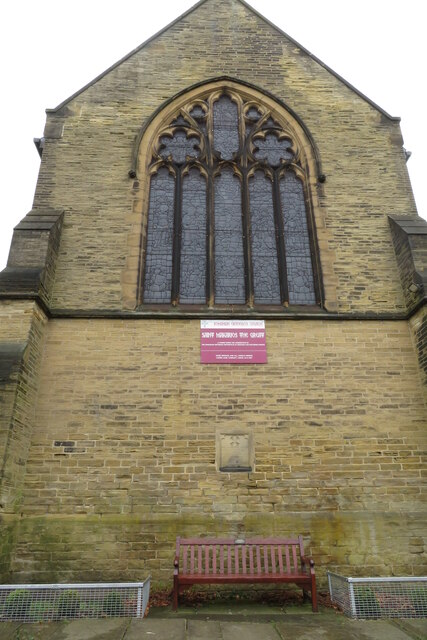 East side of church on Chapel Lane, Farnley