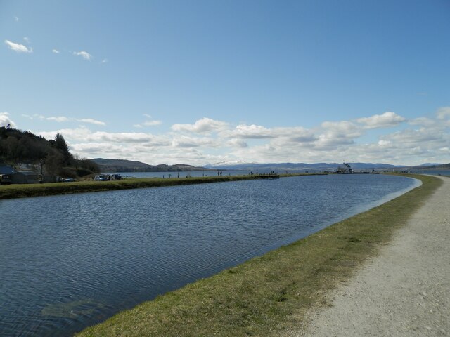 The northern end of the Caledonian Canal at Clachnaharry