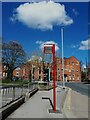 New-style bus stop, Hanover Way, Leeds