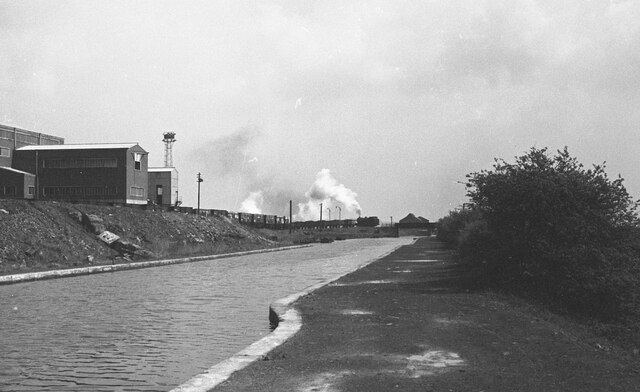 Bridgewater Canal at Astley Green Colliery  1968