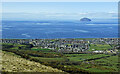 Girvan viewed from Saugh Hill