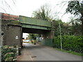 Railway bridge over Wharf Lane