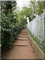 Path up to The Cliffs, Radcliffe on Trent