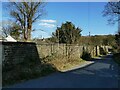 Access road to Shaw House Farm