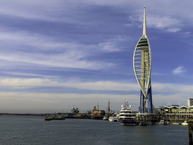 The Emirates Spinnaker Tower in Portsmouth