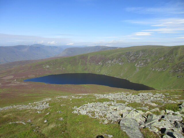 Loch Wharral from above