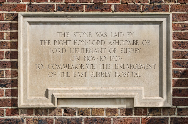 Foundation stone, Shrewsbury Court... © Ian Capper cc-by-sa/2.0 ...