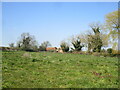 Derelict farm buildings at Freeby