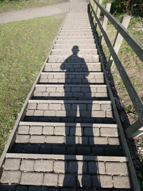 The shadow of a geographer...