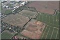 Preparations for yet another new housing estate, Brackenborough Road, Louth: aerial 2021