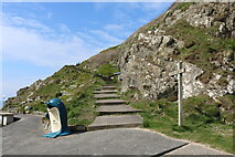 NW9954 : Start of the Southern Upland Way, Portpatrick by Billy McCrorie