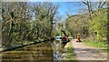 Tow path maintenance, Peak Forest Canal