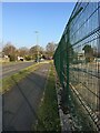 Fencing on Hawley Lane