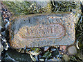 NS2975 : Old brick at Garvel Point by Thomas Nugent