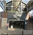 King Street entrance to Five Valleys Shopping Centre, Stroud