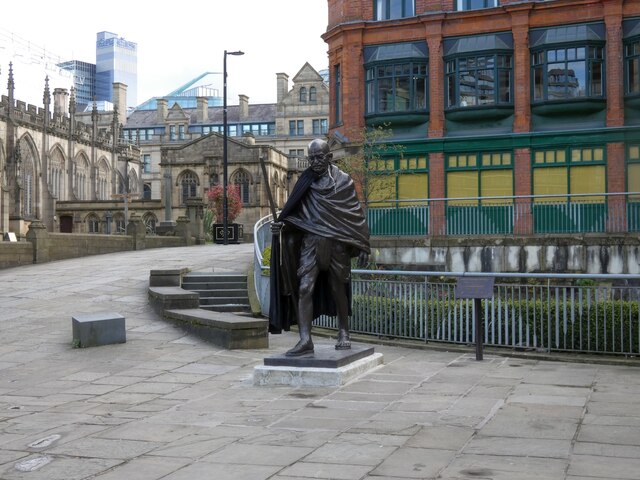 Gandhi in Manchester